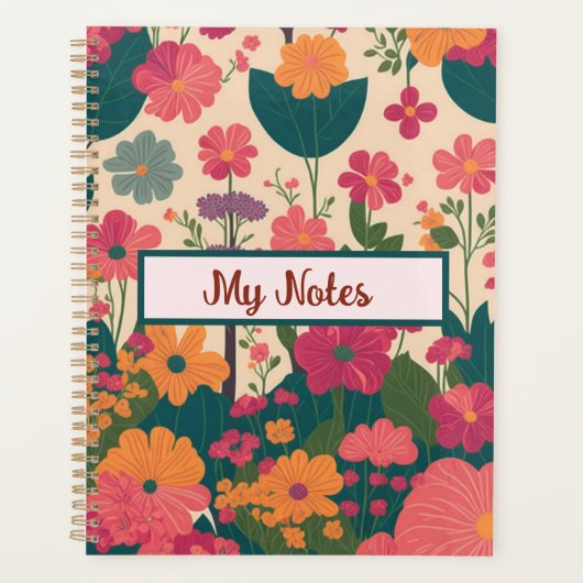 Floral Inspire School Planner (Voorkant)