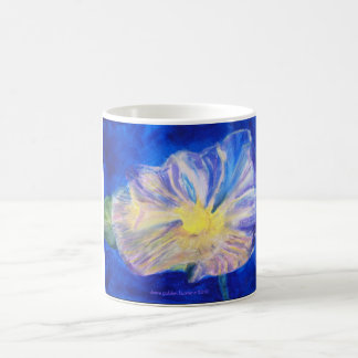 floral intense blue, diana golden hunter c 2010 koffiemok