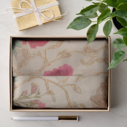 Floral Intricate Tissuepapier (Geschenk)
