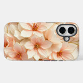 Floral iPhone 16 Case Mate (Achterkant (horizontaal))
