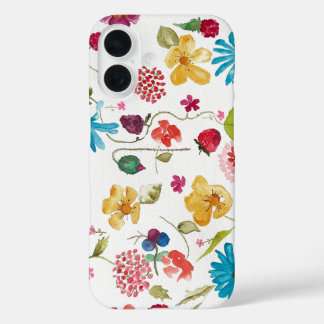 Floral iPhone 16 hoesje