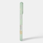 Floral iphone 16 hoesje mat (Achterkant / Rechts)