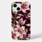 Floral iPhone case (Achterkant)