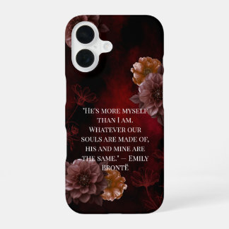Floral iphone case 16 hoesje