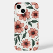 Floral iphone hoesje (Achterkant)