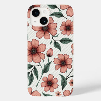 Floral iphone hoesje
