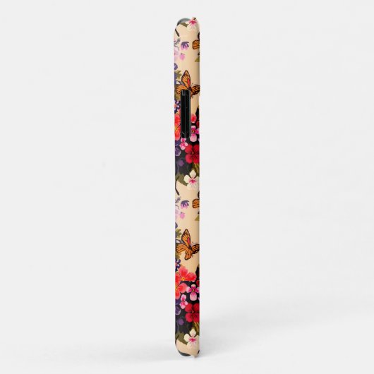 Floral iPhone/iPad case (Achterkant/rechts)