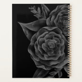 Floral is het nieuwe Black - Aquarel Roos Planner (Achterkant)