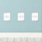 Floral Islamic Wall Art Set  (Houten vloer)