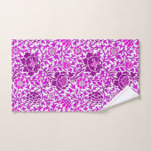 Floral Jacobéen, Améthyste Purple & Lilac (Serviette à main)