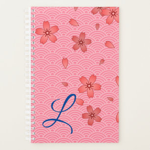 Floral japonais de fleurs de cerisiers