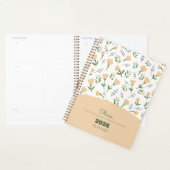 Floral jaune scandinave (Devant avec enveloppe)