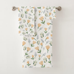 Floral jaune scandinave