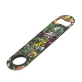 Floral jaune, violet et blanc (Devant angulaire)