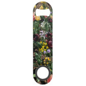 Floral jaune, violet et blanc (Dos)