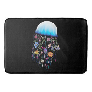Floral Jellyfish Badmat