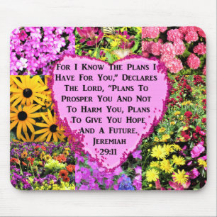 FLORAL JEREMIAH 29:11 FOTO-ONTWERP MUISMAT