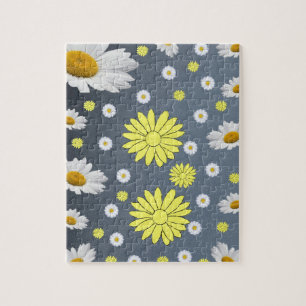 Floral Jigzaag Puzzle Legpuzzel