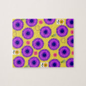 Floral Jigzaag Puzzle Legpuzzel (Horizontaal)