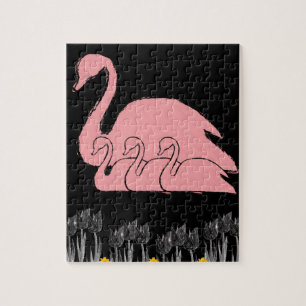 Floral Jigzaag Puzzle Legpuzzel