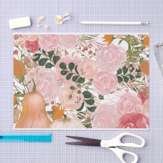 Floral Jumpsuit Tissuepapier (Craft)