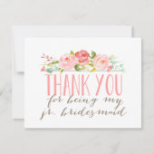 Floral Junior Bridesmaid Merci (Devant)