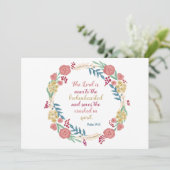 Floral Kaart (Staand voorkant)