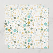 Floral Kaart (Voorkant / Achterkant)