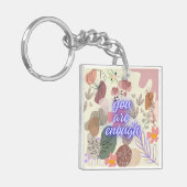 Floral Kechains Sleutelhanger (Voorkant Links)