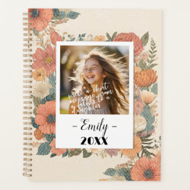 Floral Keepsake Journal voor 20XX Reflecties Planner