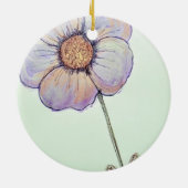 Floral Keramisch Ornament (Achterkant)