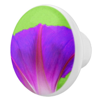 Floral Keramische Knop