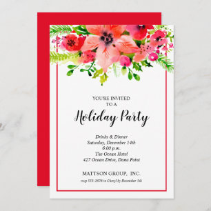 Floral kerstfeestdagen