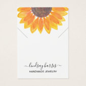 Floral Ketting juwelen Visitekaartje (Voorkant)