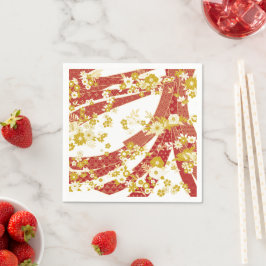 Floral Kimono Mix Patroon Servet