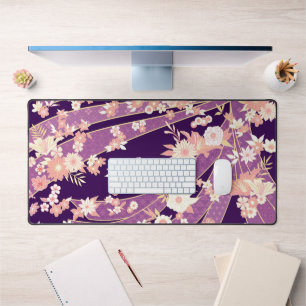 Floral Kimono Motif Violet