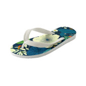Floral Kinder Teenslippers (Schuin)