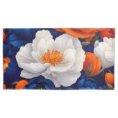 Floral King Pair Kussensloop (Voorkant-Links)