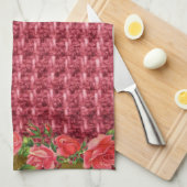 Floral Kitchen Hand Towel Theedoek (Quarter Fold)