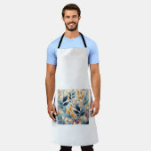 Floral Kitchen Schort (Gedragen)