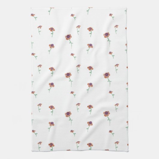 Floral Kitchen Towel Theedoek (Verticaal)