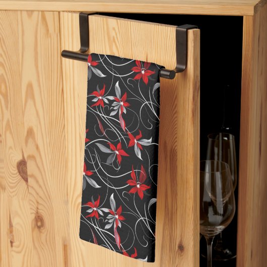 Floral Kitchen Towel Theedoek (Derde Gevouwen)