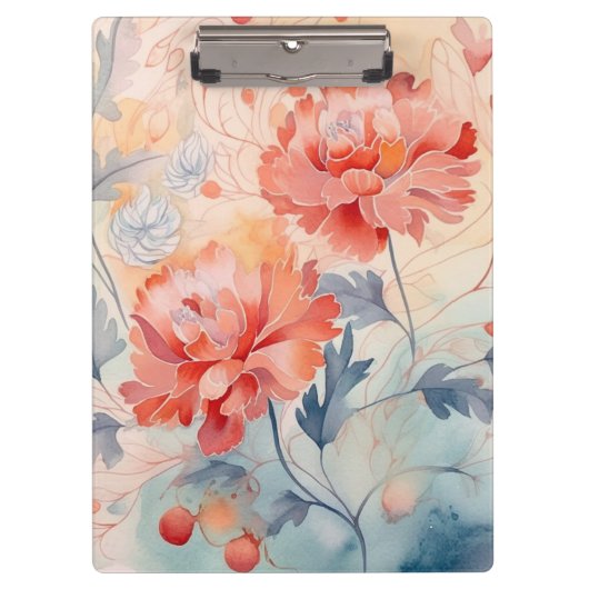Floral Klembord (Voorkant)