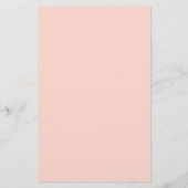 Floral Koe Baby shower Bingo Game (Achterkant)