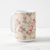  Floral Koffiemok (Voorkant links)