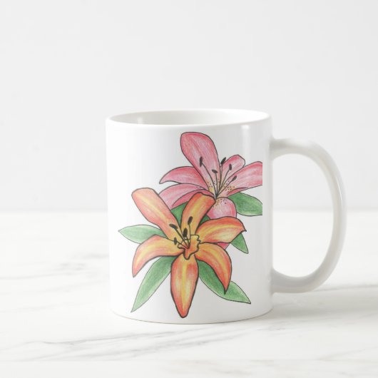 Floral Koffiemok (Rechts)