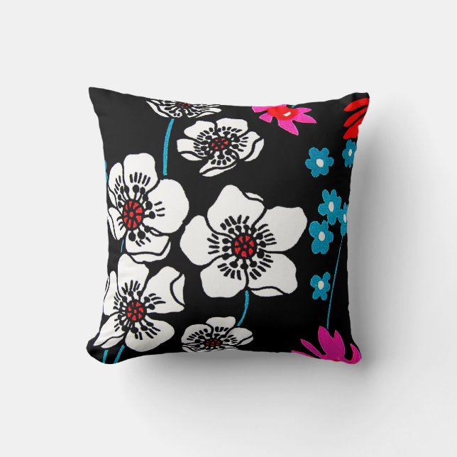  Floral Kussen (Voorkant)