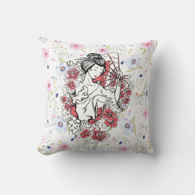 Floral Kussen (Voorkant)