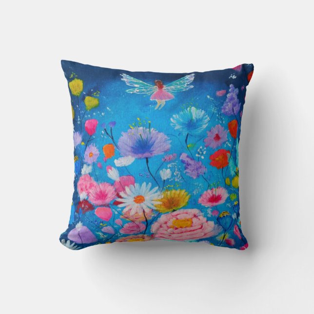 Floral kussen ontwerp (Voorkant)