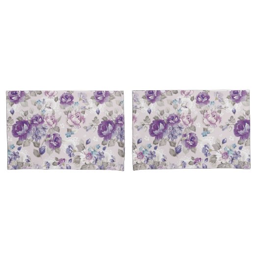 Floral Kussensloop (Voorkant-Set)